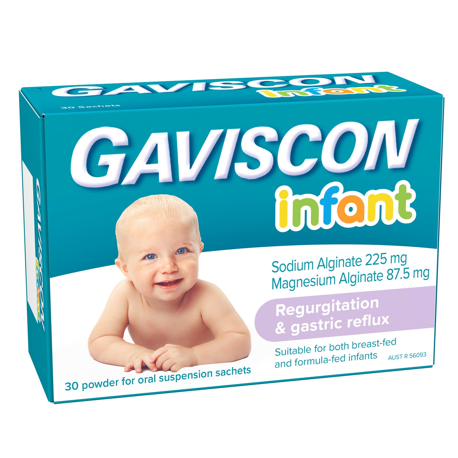 Gaviscon Infant Powder Sachets for Regurgitation and Gastric Reflux 30 Pack - Cutprice Online