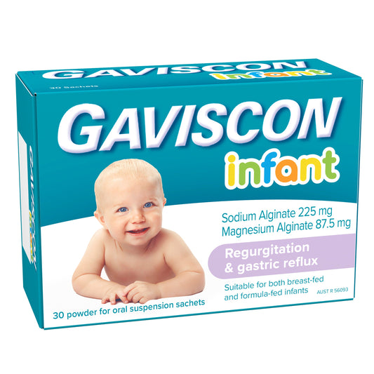 Gaviscon Infant Powder Sachets for Regurgitation and Gastric Reflux 30 Pack - Cutprice Online