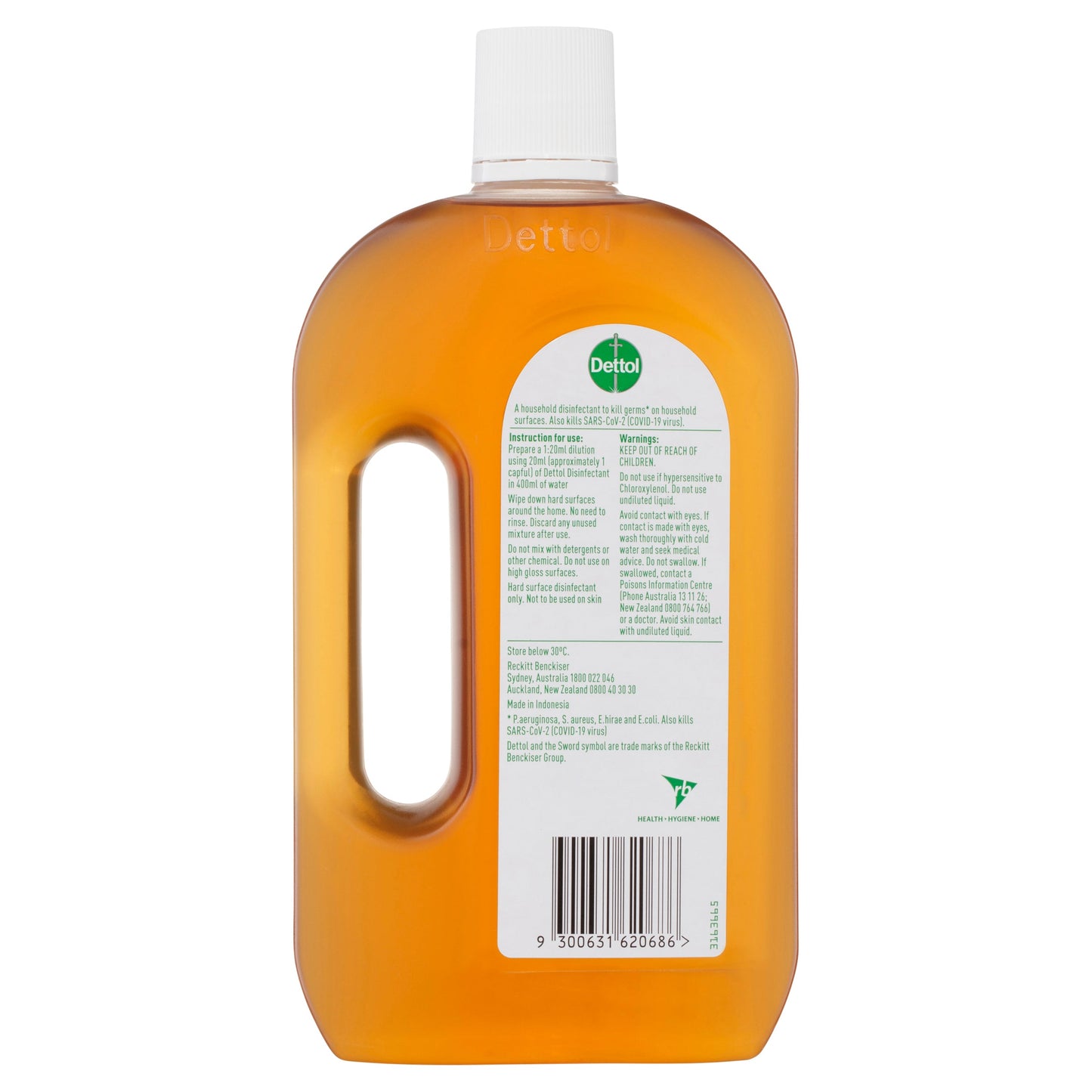 Dettol Antiseptic Antibacterial Disinfectant Liquid 750ml - Cutprice Online