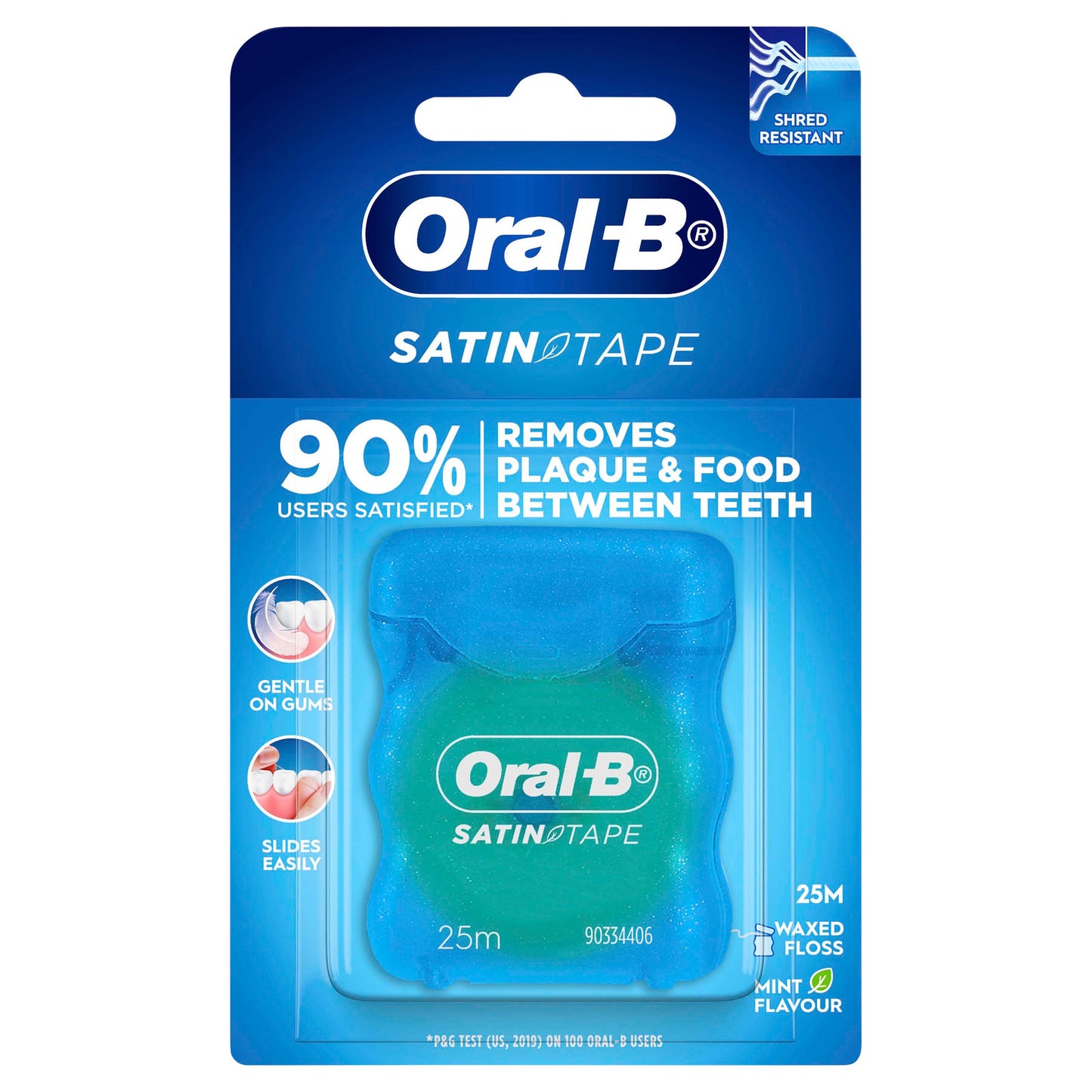Oral B Satin tape Dental Floss Mint 25m - Cutprice Online