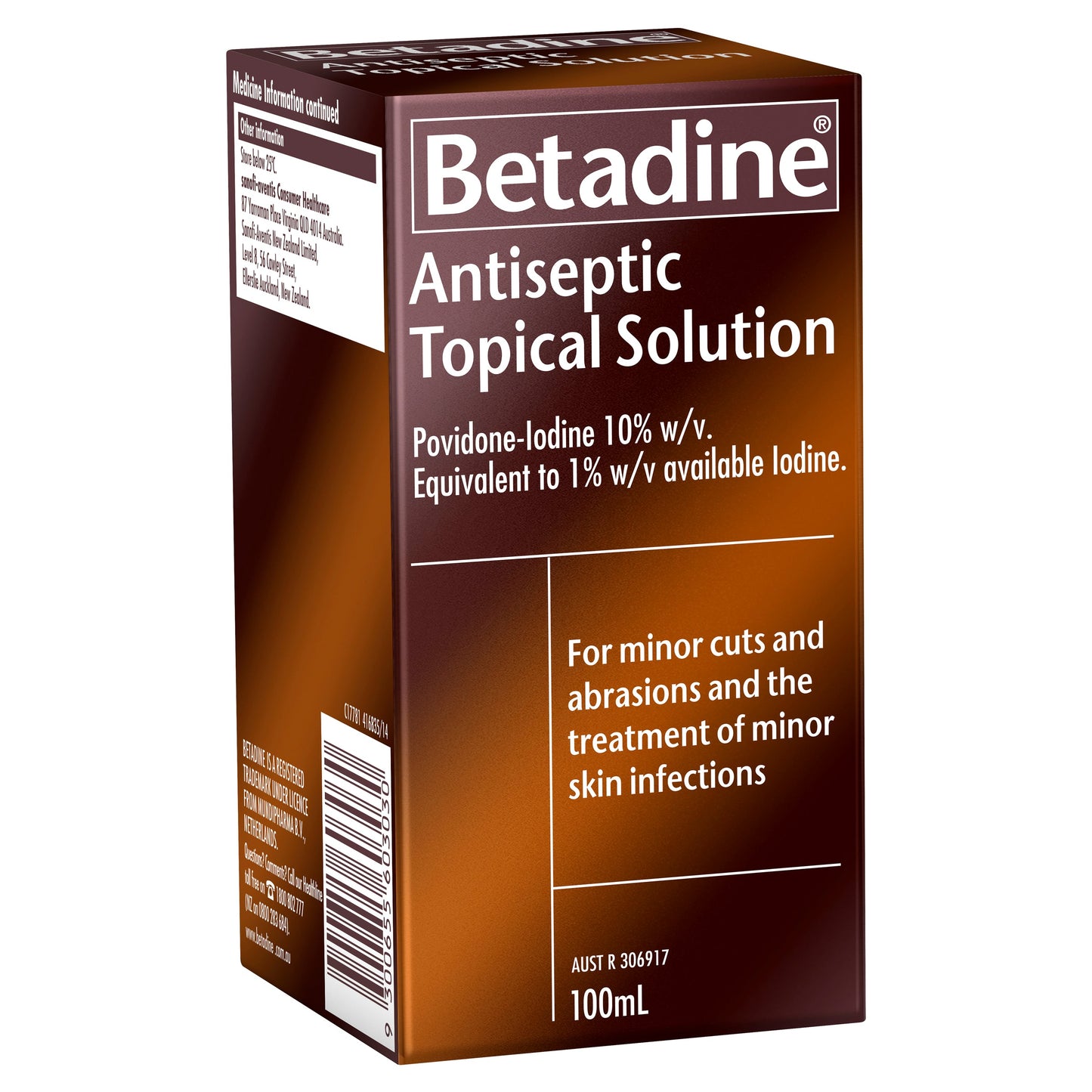 Betadine Antiseptic Liquid 100ml - Cutprice Online
