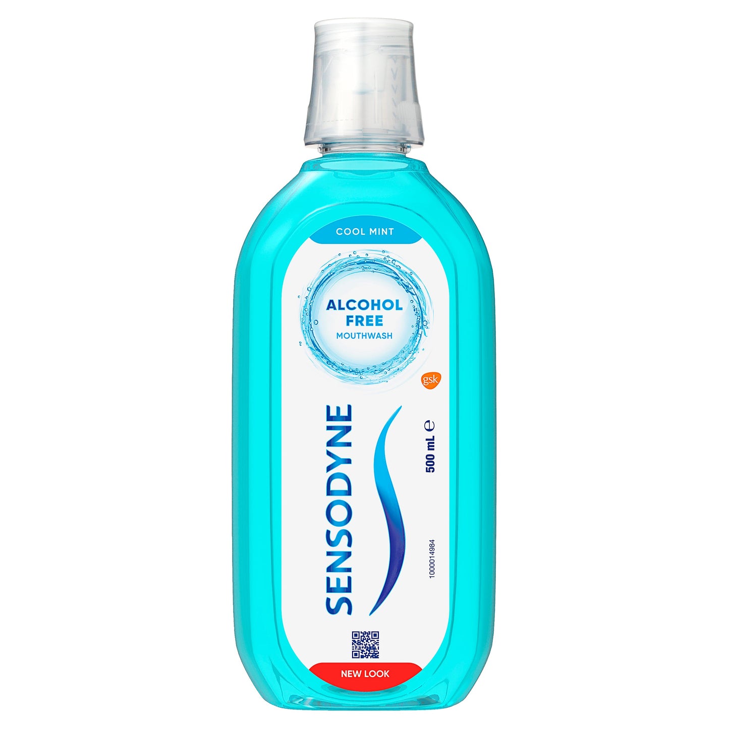 Sensodyne Sensitive Cool Mint Gentle Mouthwash 500 mL - Cutprice Online