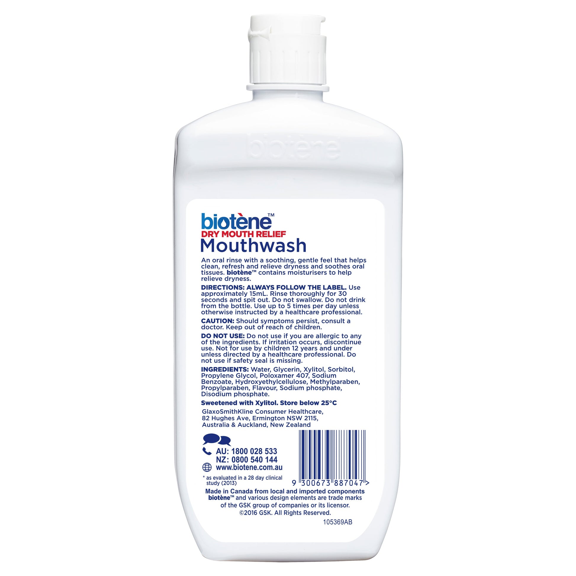 Biotene Dry Mouth Relief Mouthwash Fresh Mint 470ml - Cutprice Online