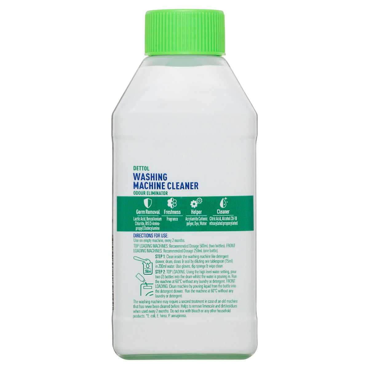 Dettol Odor Eliminator Washing Machine Cleaner 250ml