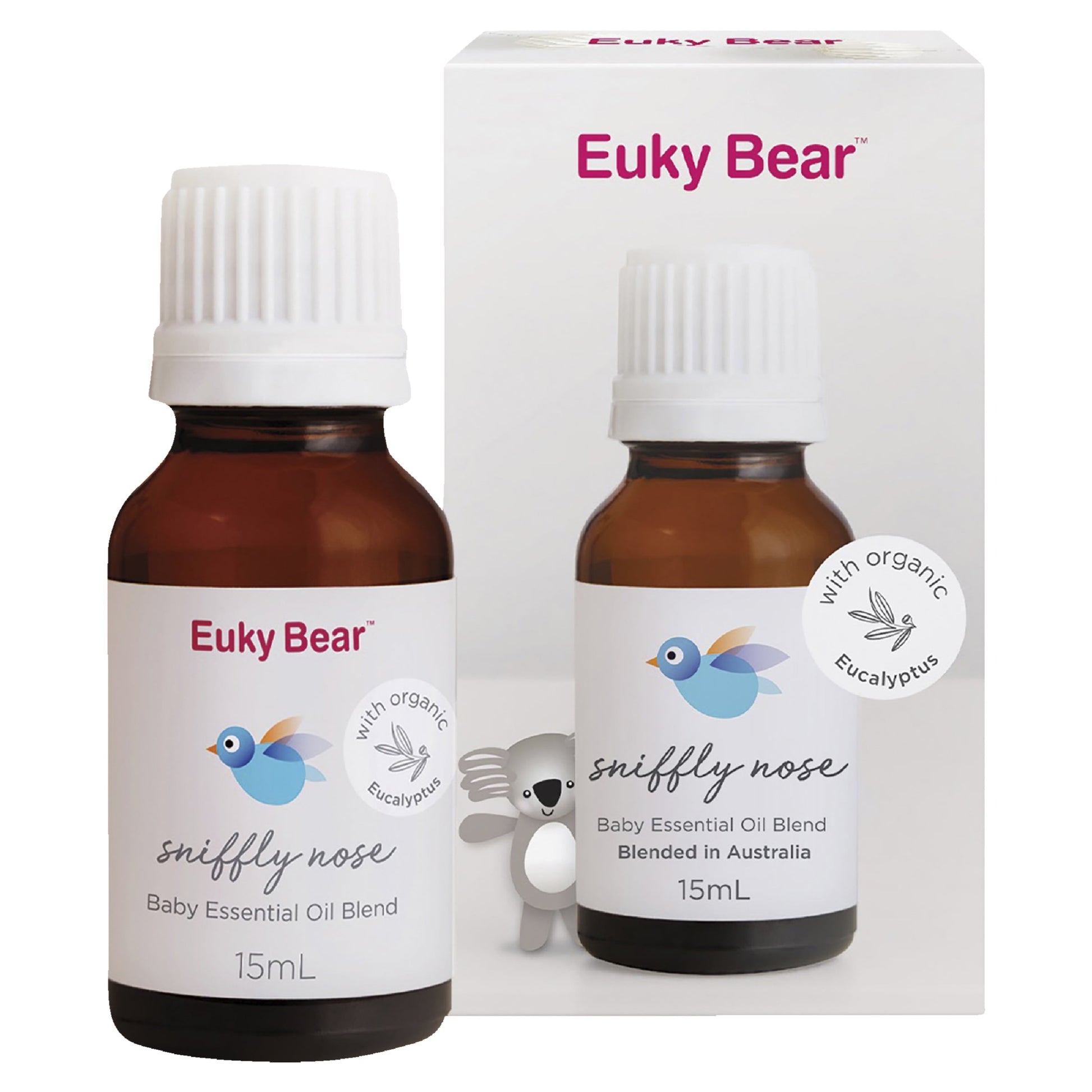 Euky Bear Sniffly Nose Baby Essential Oil Blend 15ml - Cutprice Online