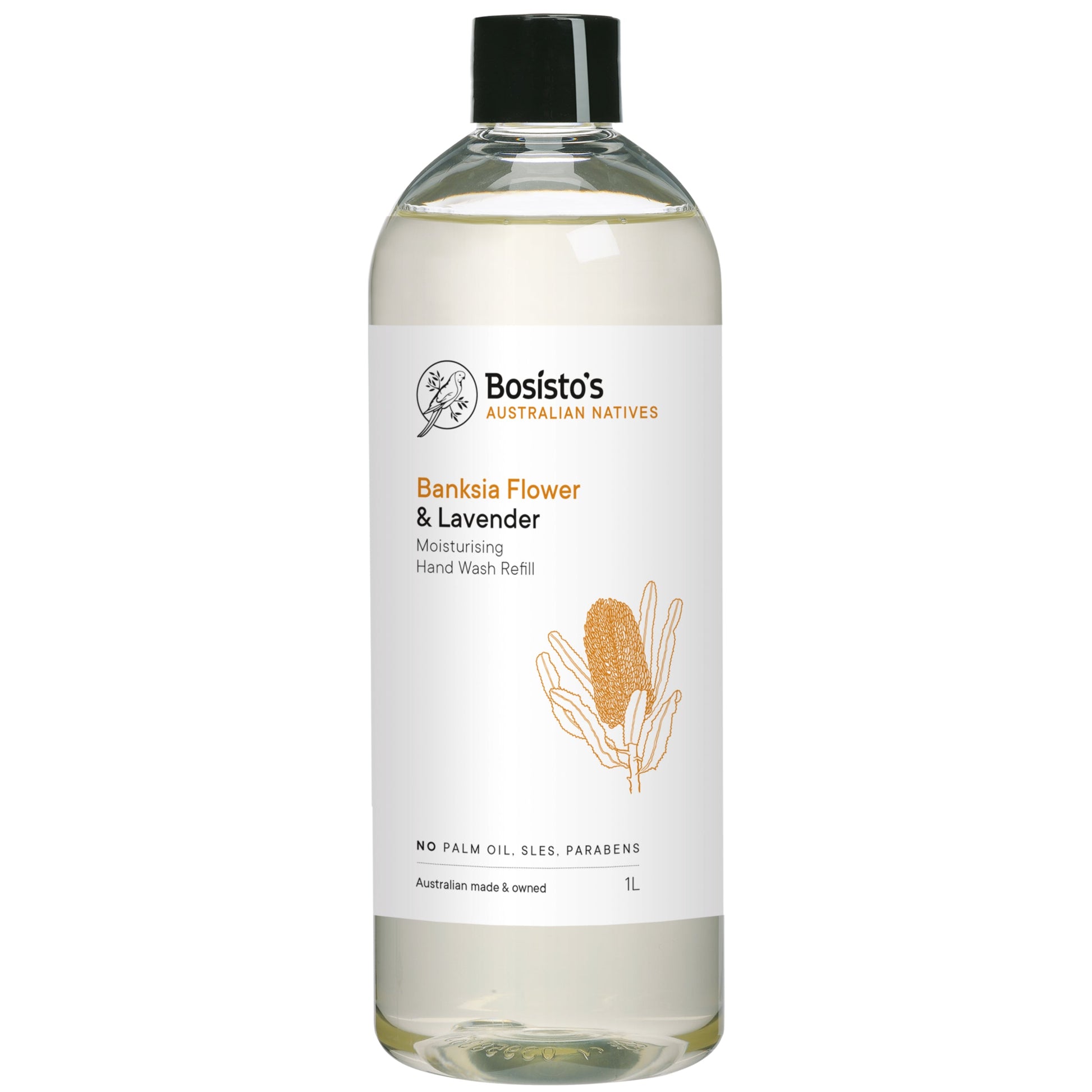 Bosistos Flower and Lavender Moisturising Hand Wash 1 Litre - Cutprice Online