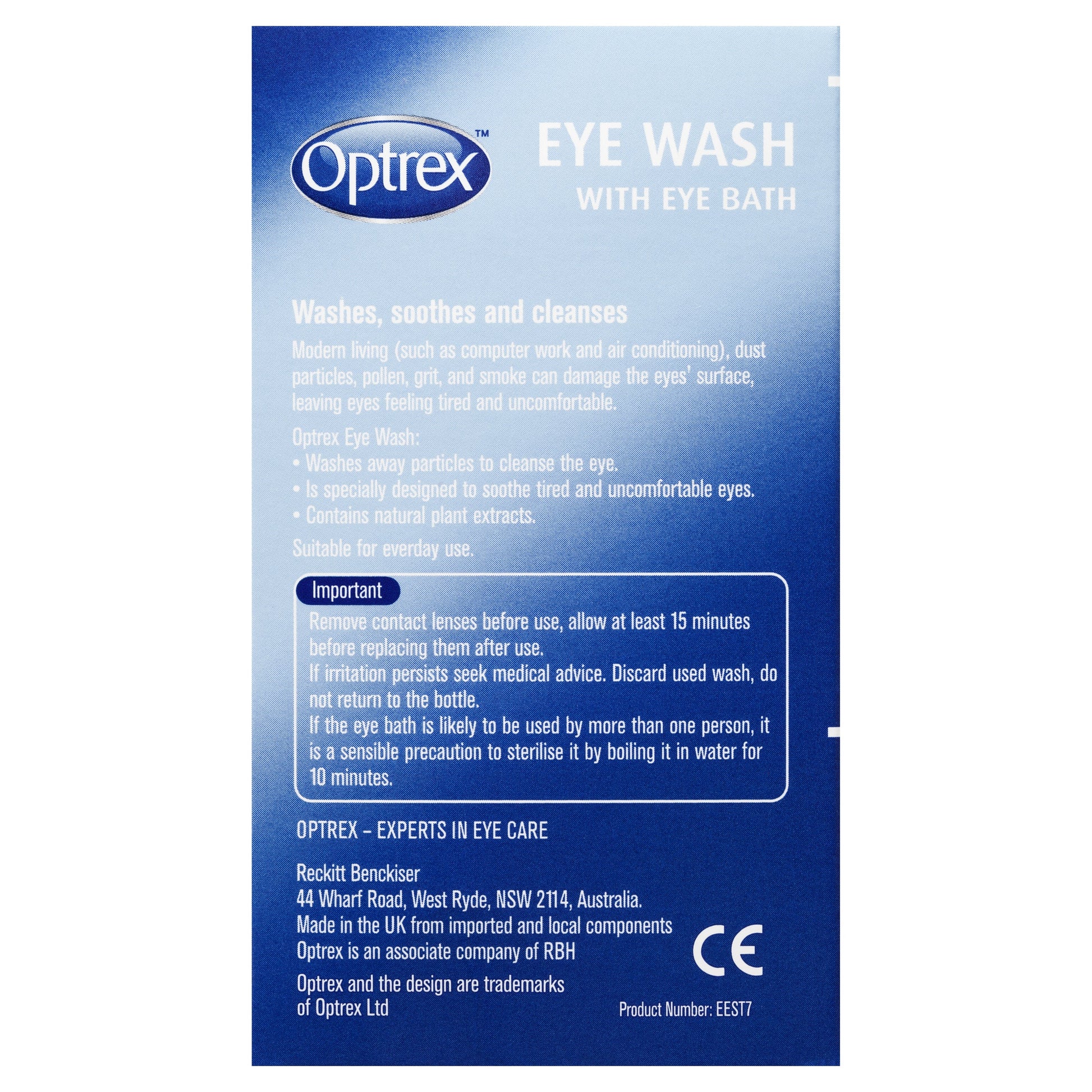 Optrex Eye Wash 110ml - Cutprice Online