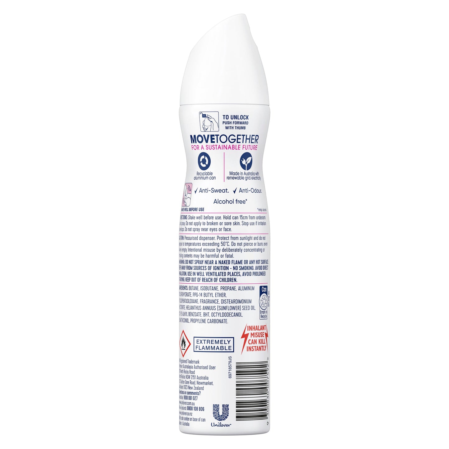 REXONA Women Antiperspirant Aerosol Deodorant Sexy Bouquet 250ml - Cutprice Online
