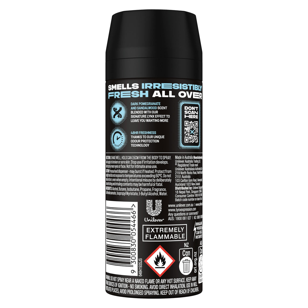 Lynx Anarchy For Him Deodorant Body Spray 165ml