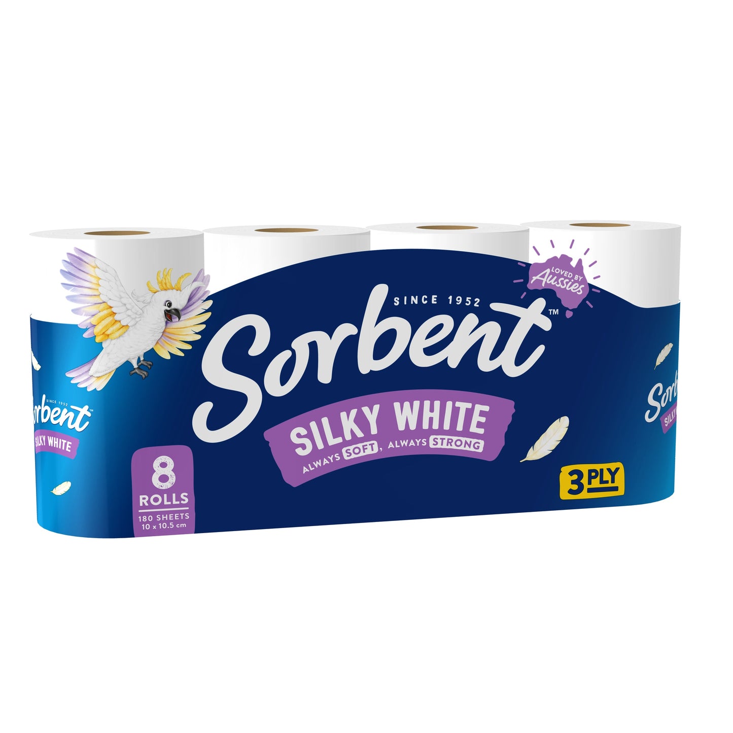 Sorbent Toilet Tissues Extra Thick 8 Pack - Cutprice Online