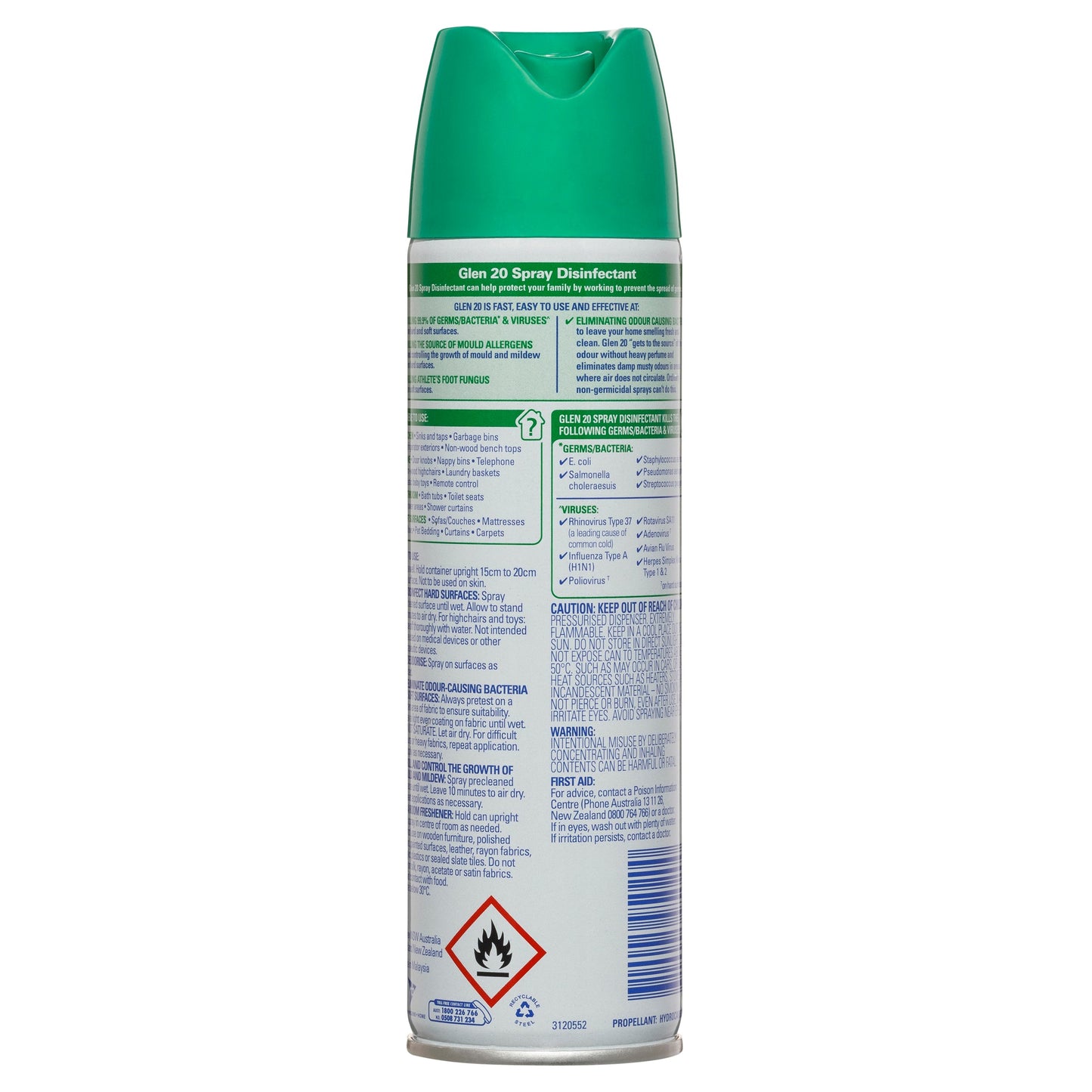 Glen 20 Disinfectant Spray Original 175g - Cutprice Online