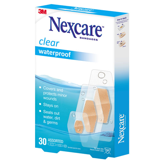 Nexcare Waterproof Assorted  30 Pack - Cutprice Online