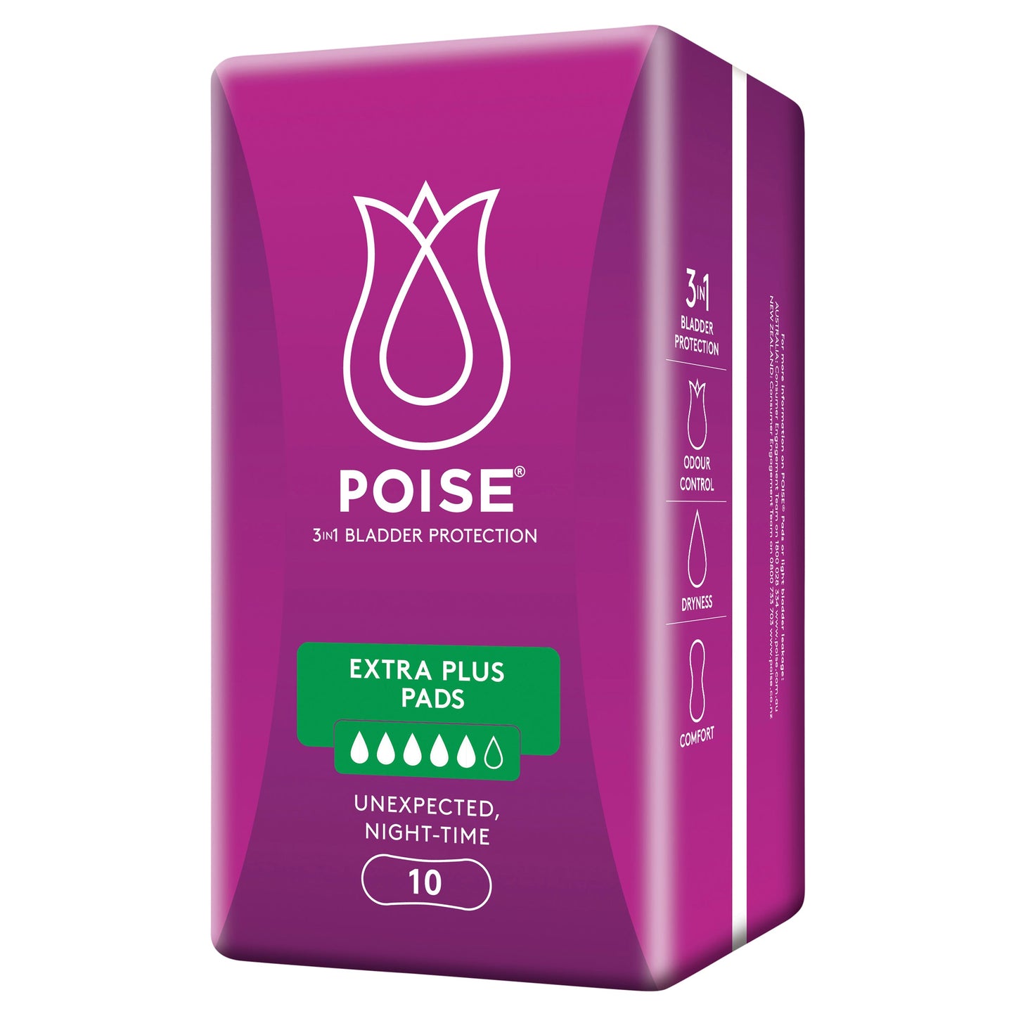 Poise Pads For Bladder Leaks Extra Plus 10 Pack - Cutprice Online