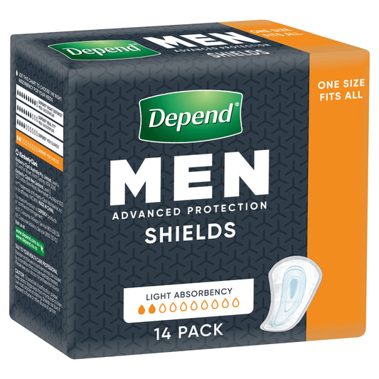 DEPEND MEN SHIELDS 14PK - Cutprice Online
