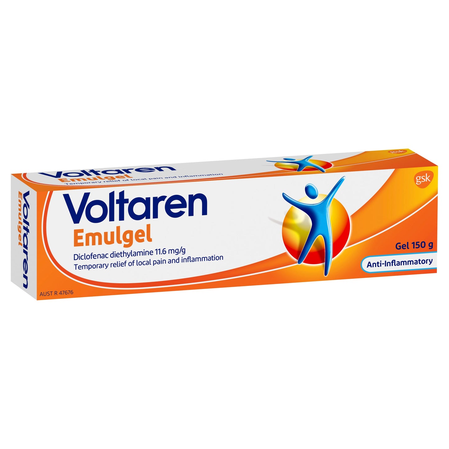 Voltaren Emulgel, Muscle and Back Pain Relief 150 g - Cutprice Online