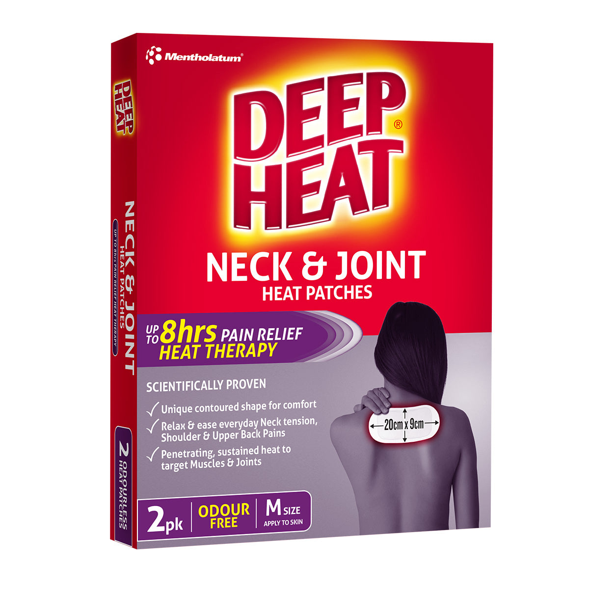 Deep Heat Neck & Joint Heat Patches 2 Pack - Cutprice Online