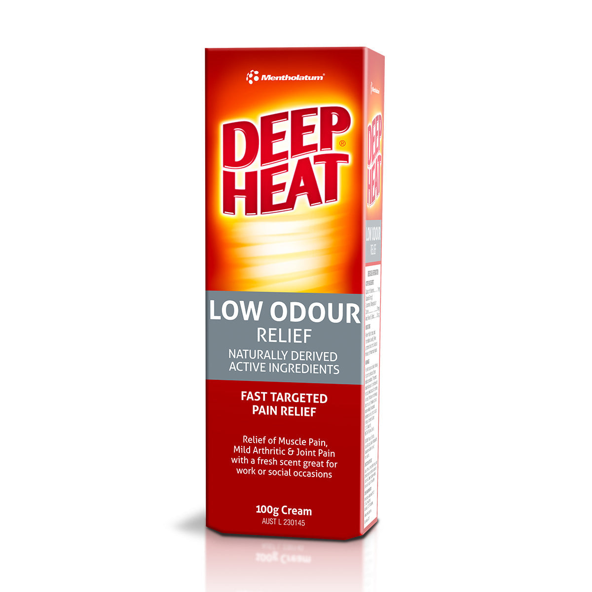 Deep Heat Low Odour Cream 100g - Cutprice Online