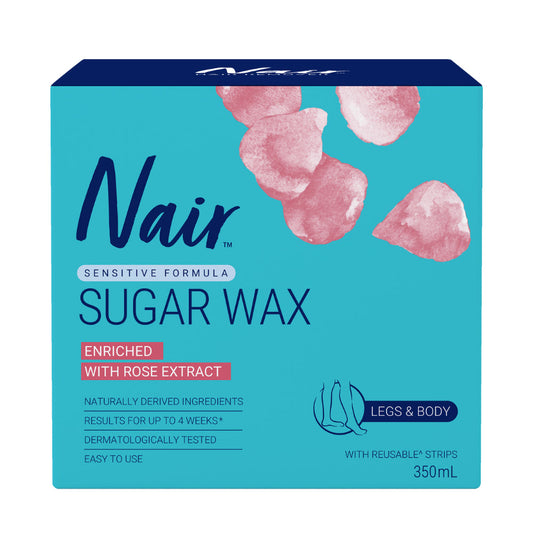 NAIR SUGAR ROSE WAX 350ML - Cutprice Online