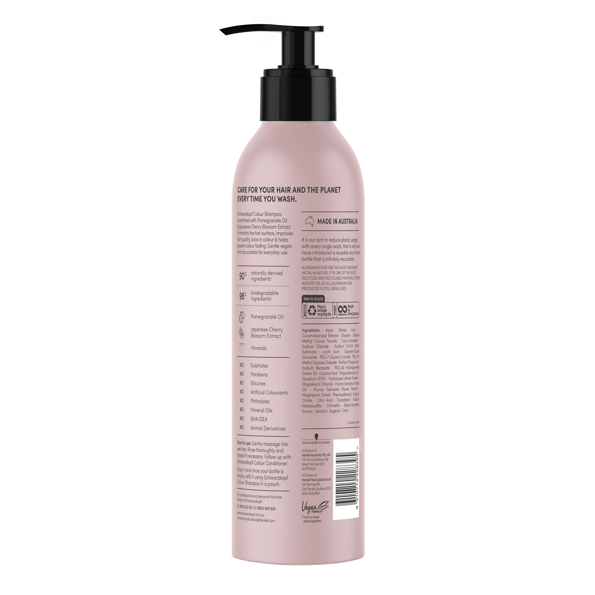 Schwarzkopf Sustainable Colour Shampoo 400ml - Cutprice Online
