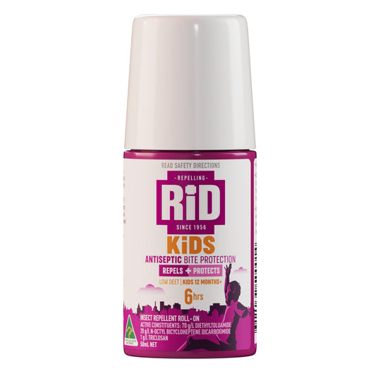 RID Australia Insect Repellent Kids Roll On  50mL - Cutprice Online