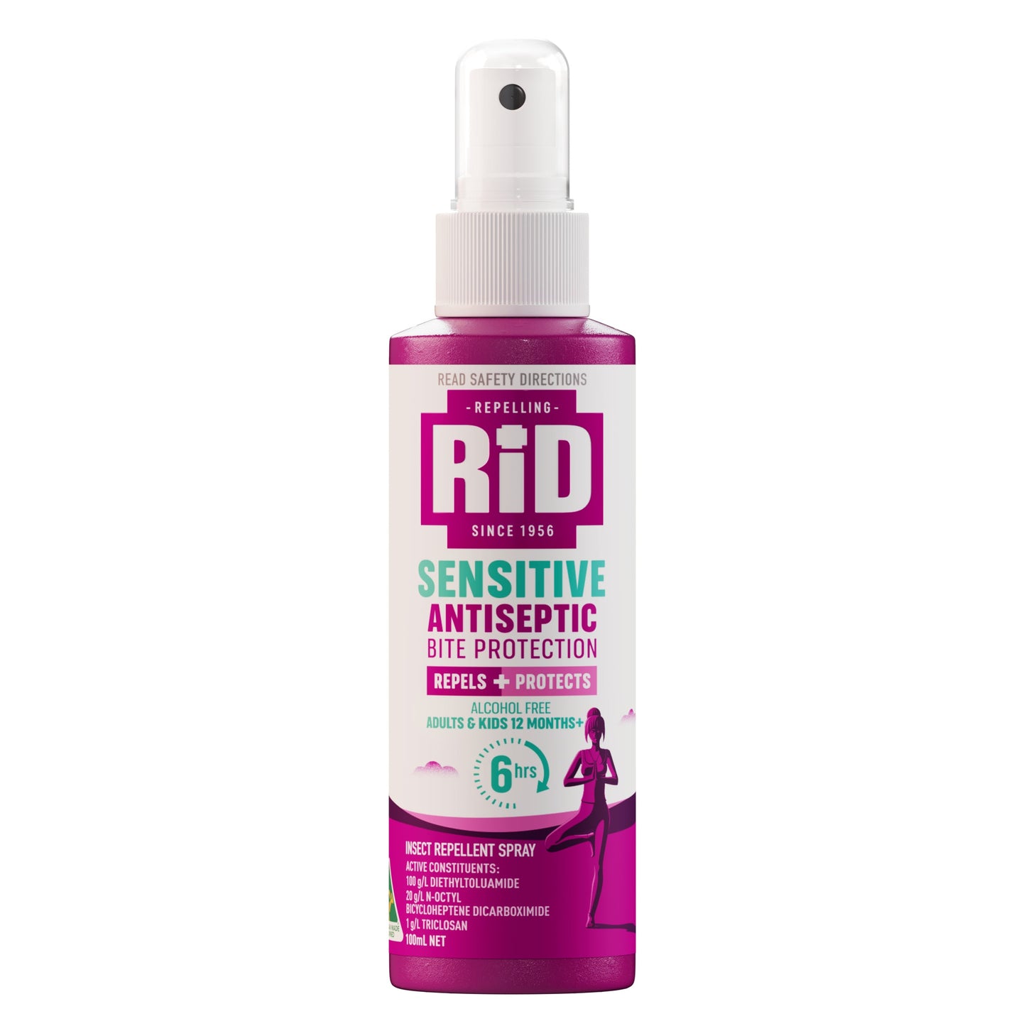 Rid Sensitive Antiseptic Bite Protection 100ml - Cutprice Online