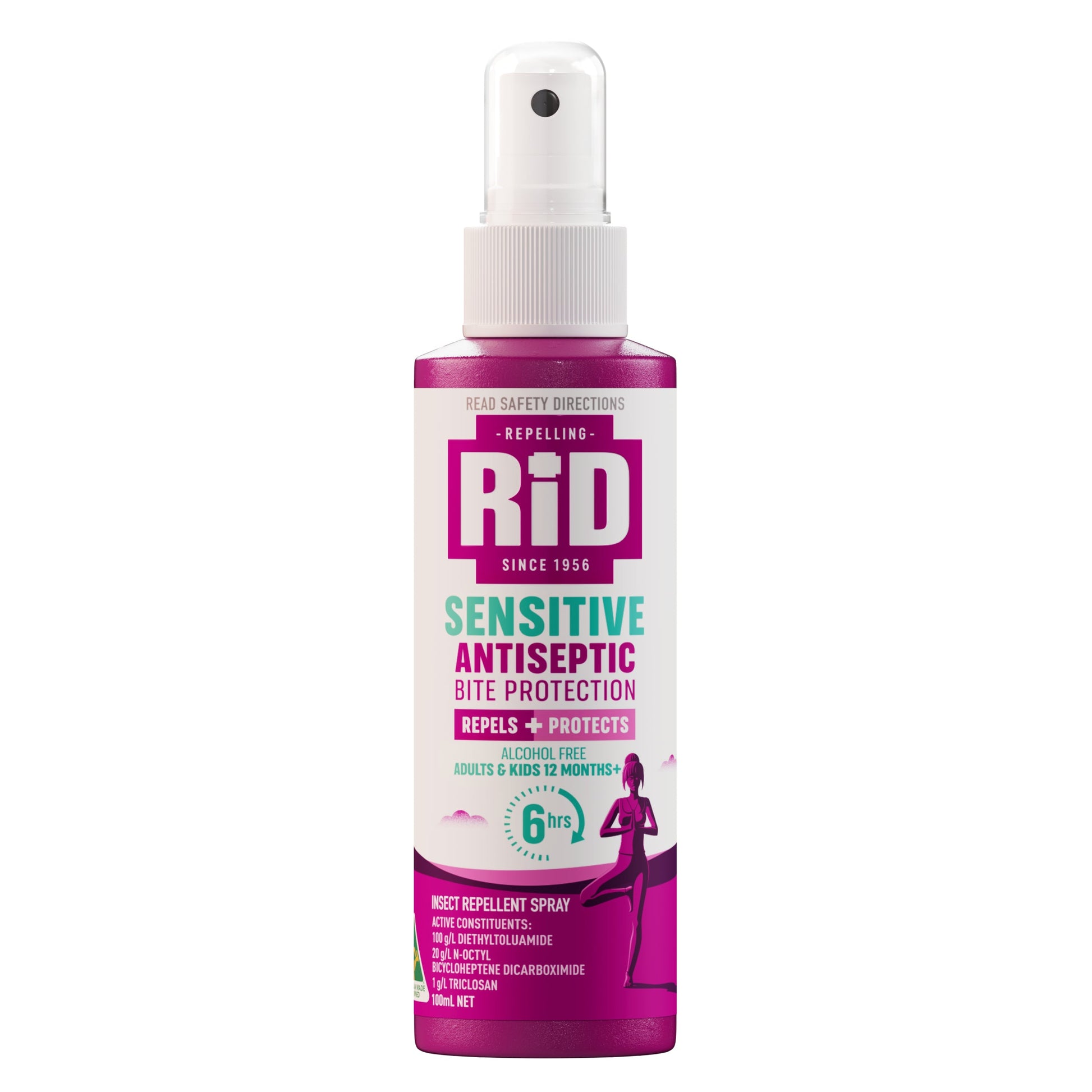 Rid Sensitive Antiseptic Bite Protection 100ml - Cutprice Online