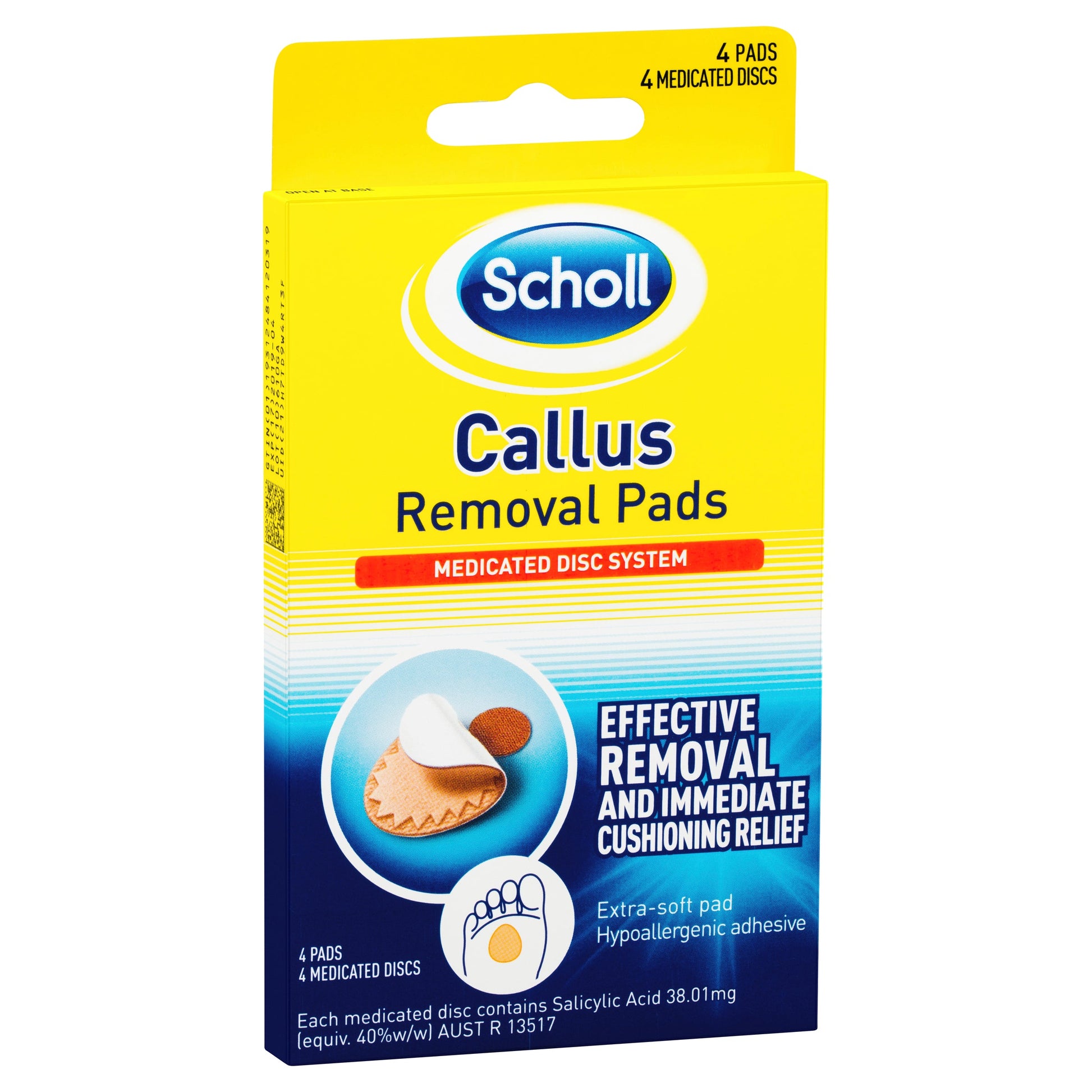 Scholl Callous Removal Pads - Cutprice Online