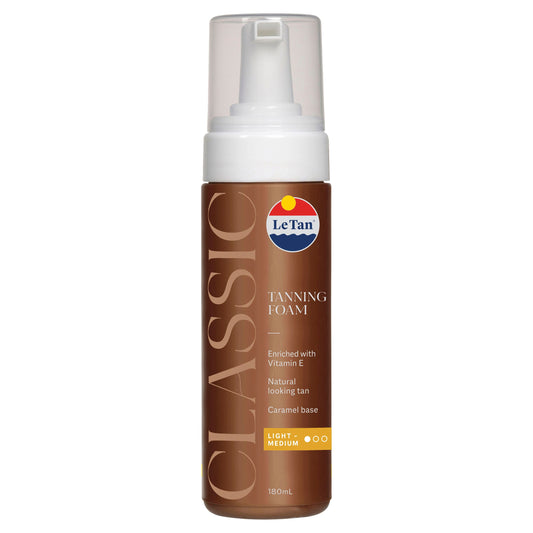 Letan Classic Tanning Foam Light/Medium 180ml