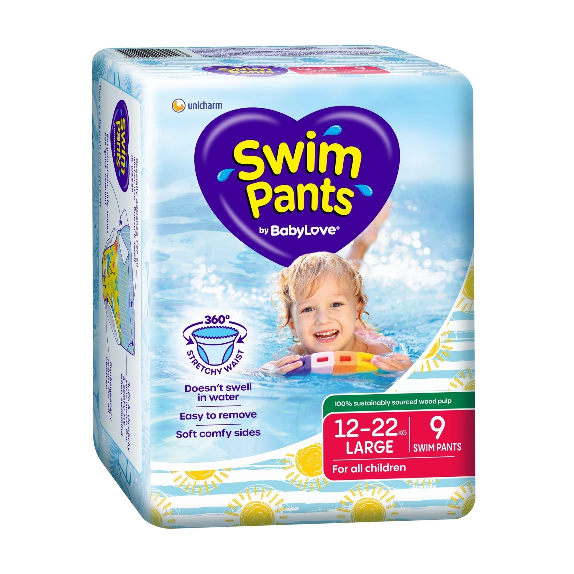 Babylove Swim Pants Large 9 Pack - Cutprice Online