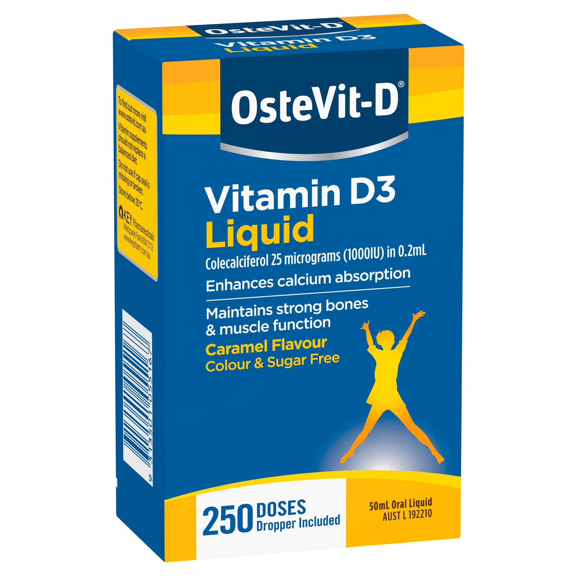 OsteVit-D (Vitamin D 1000IU/0.2ml) Liquid 30ml + Bonus 20ml - Cutprice Online
