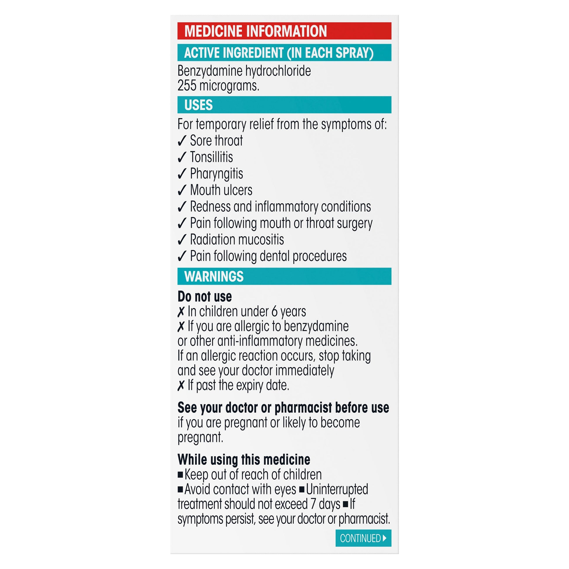 Difflam Sore Throat Spray 176 Sprays 30ml - Cutprice Online