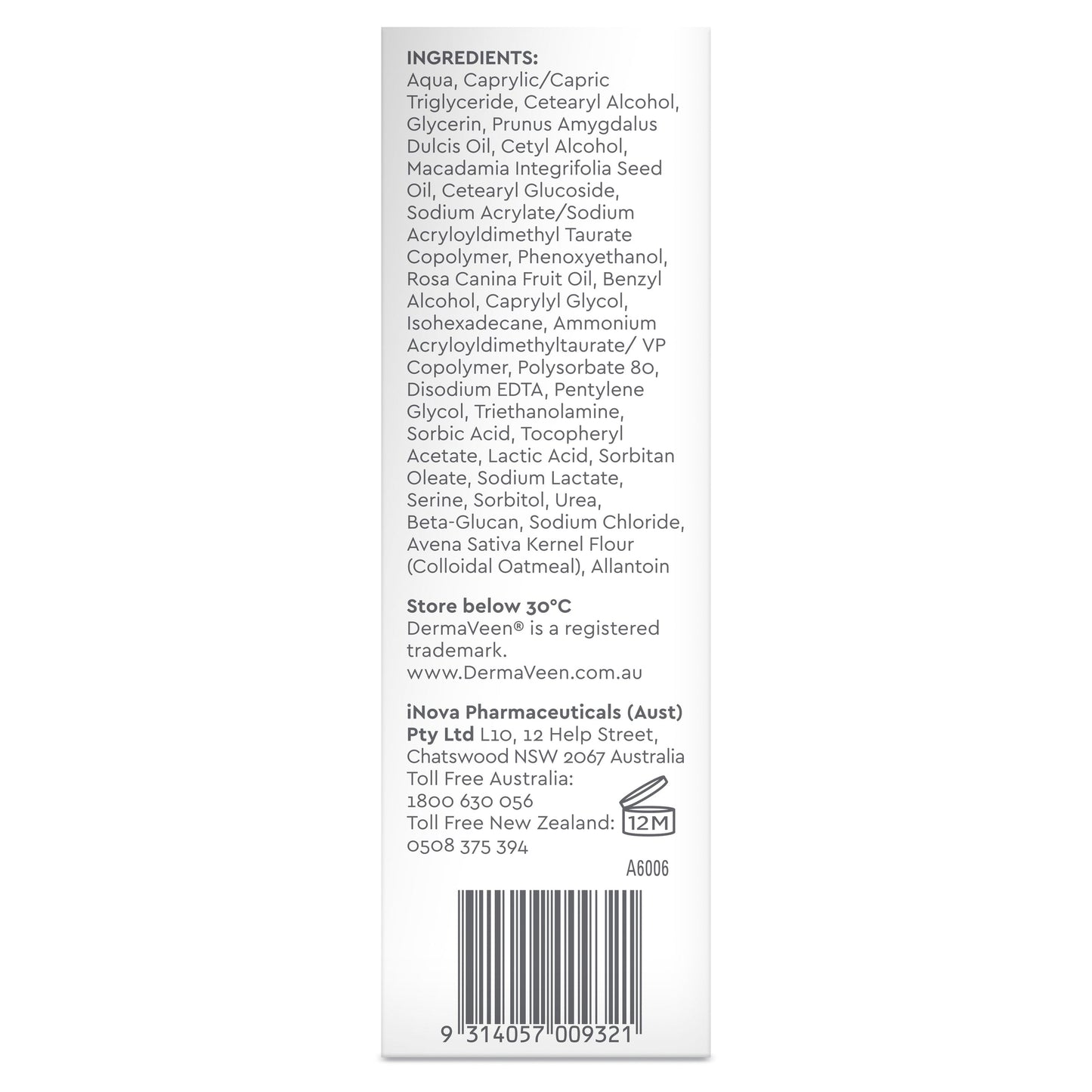 DermaVeen Hydrating Facial Moisturiser 75ml - Cutprice Online