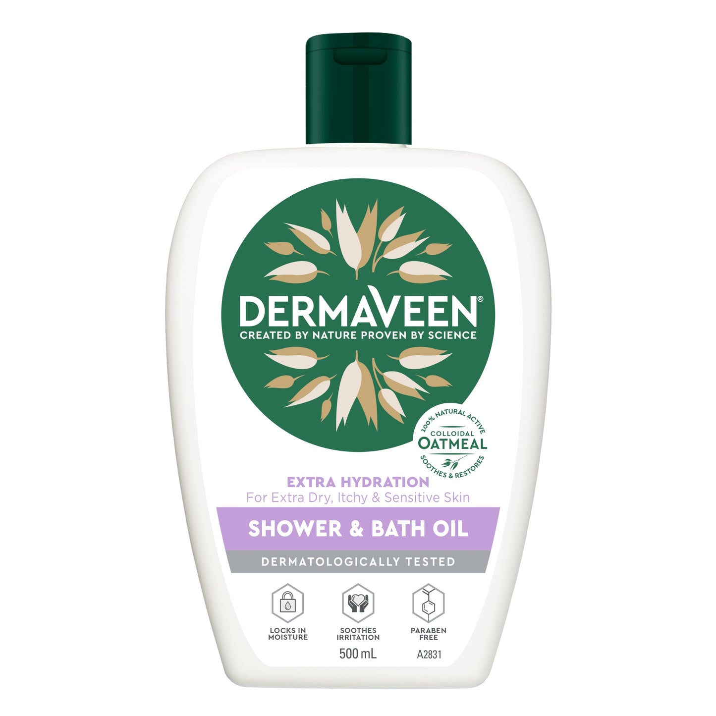 DermaVeen Extra Gentle Shower and Bath Oil - 500ml - Cutprice Online