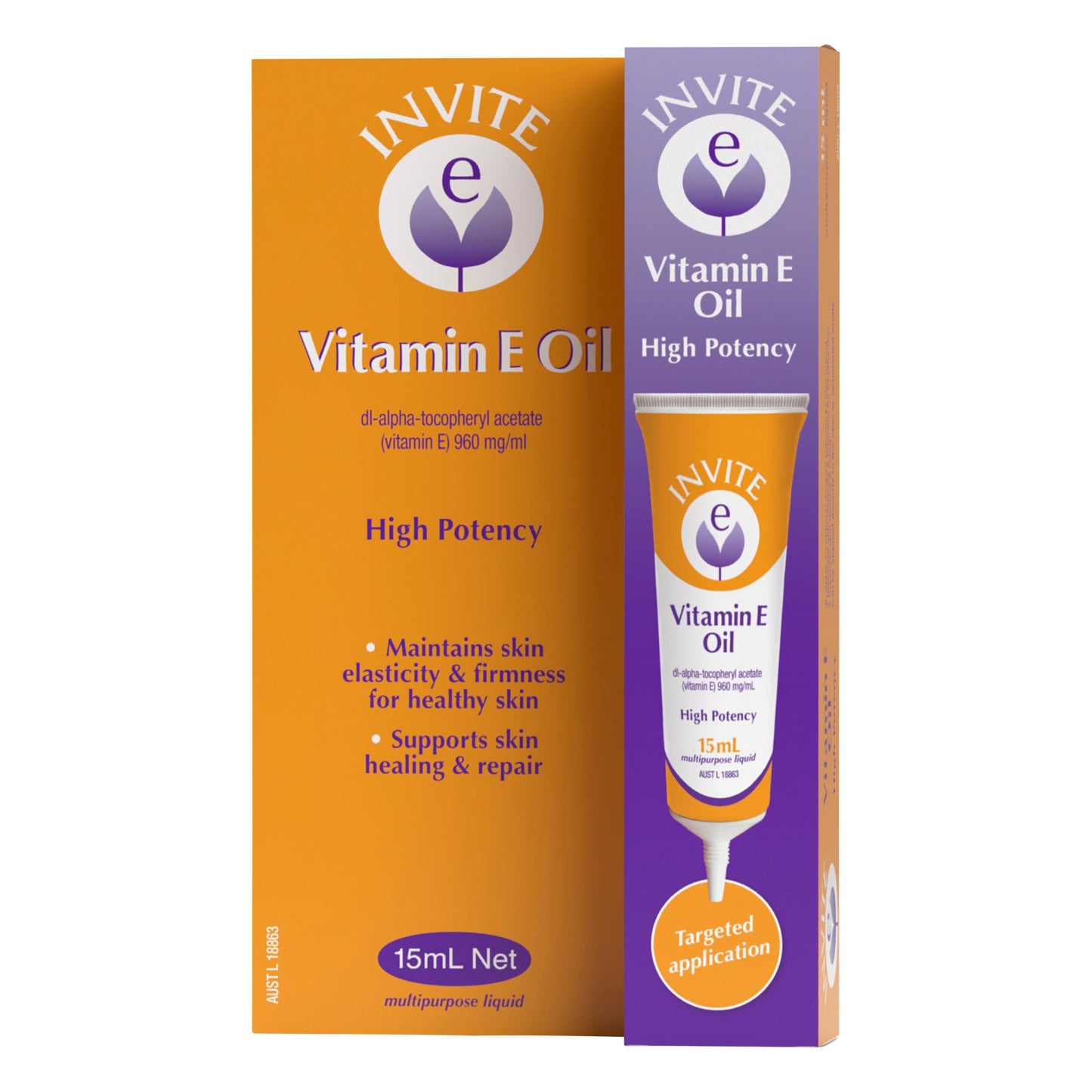 Invite e Vitamin E Oil 15ml - Cutprice Online