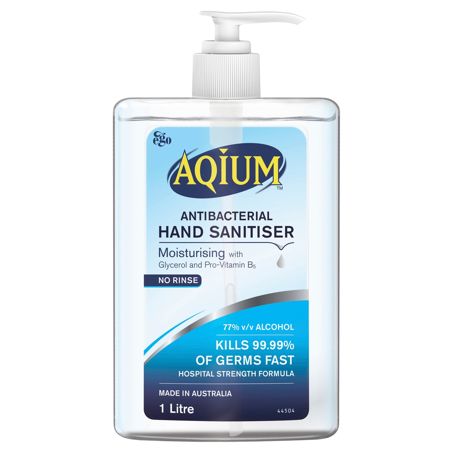 Aqium Antibacterial Hand Sanitiser 1 Litre - Cutprice Online