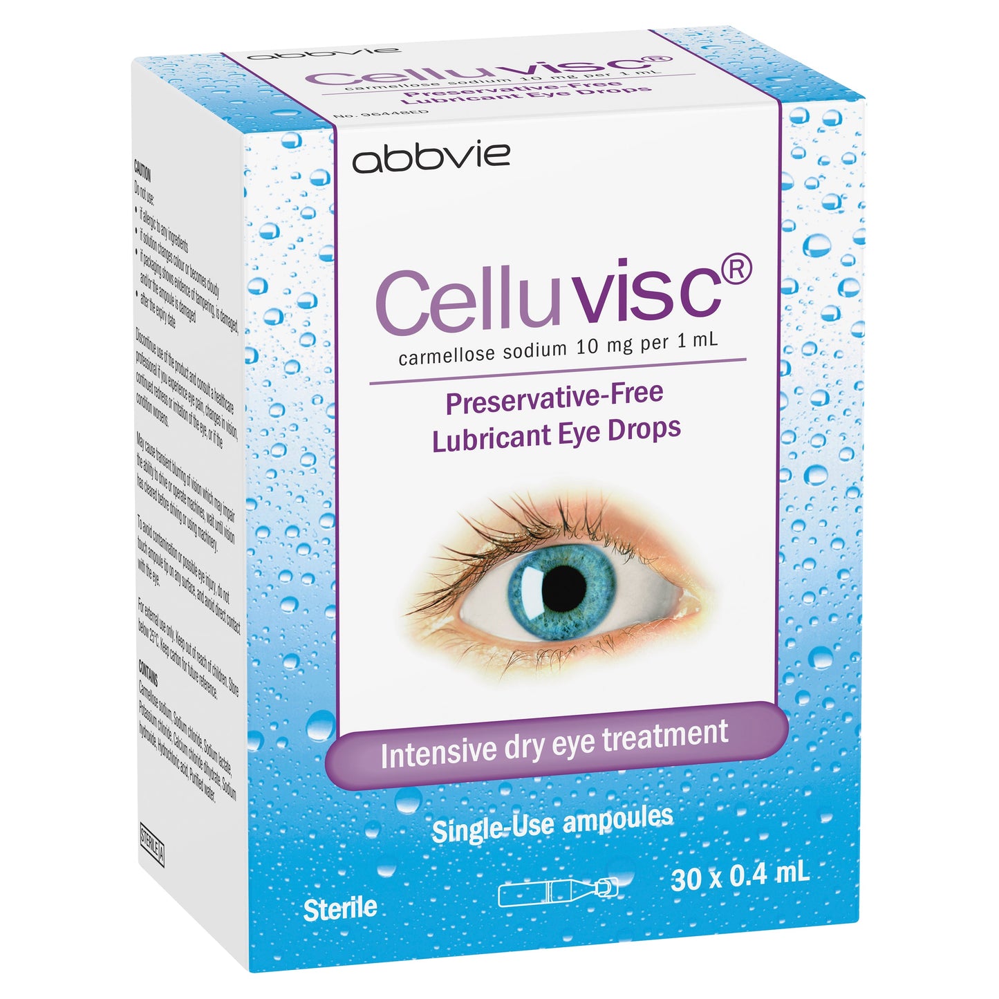 Celluvisc Eye Drops 30x0.4ml Vials - Cutprice Online