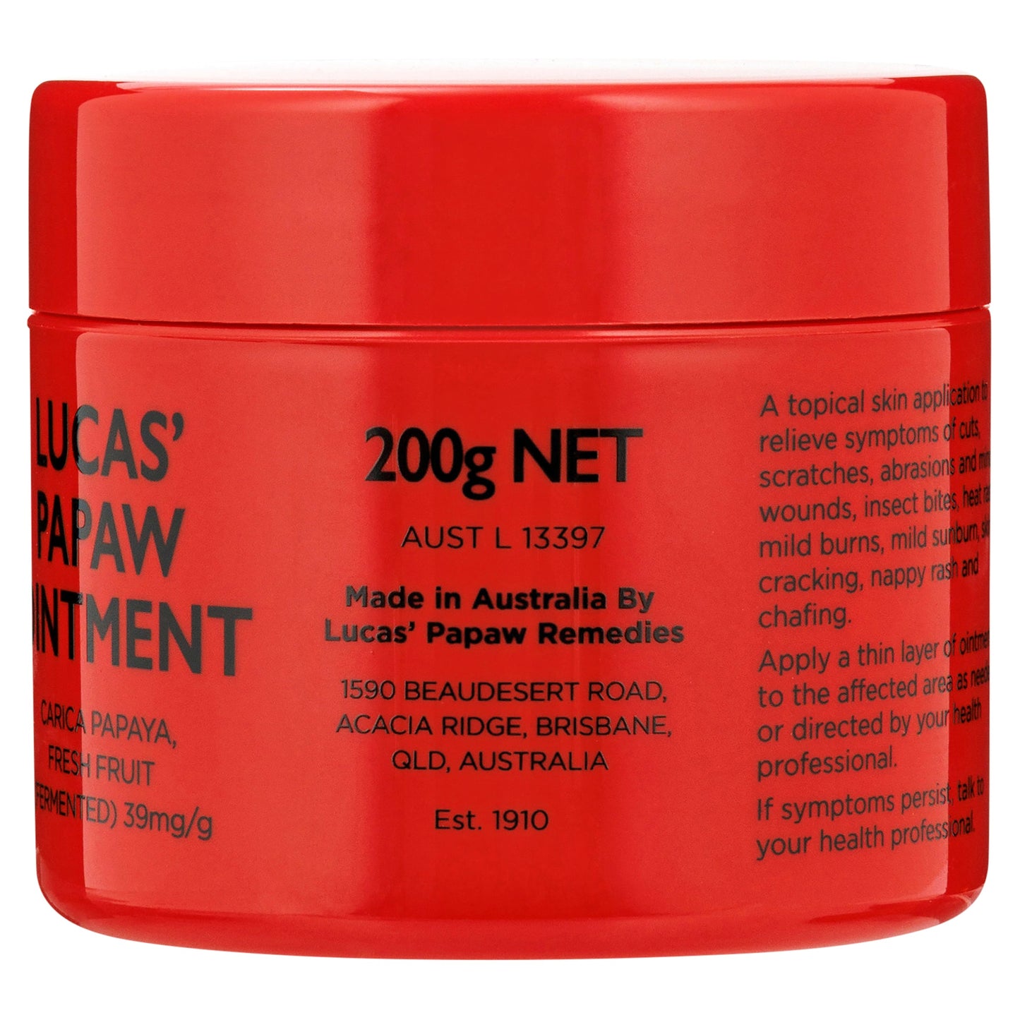 Lucas' Pawpaw Remedies Papaw Ointment 200g - Cutprice Online
