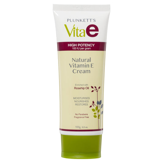 Plunkett's Vita E Natural Vitamin E Cream 100g - Cutprice Online
