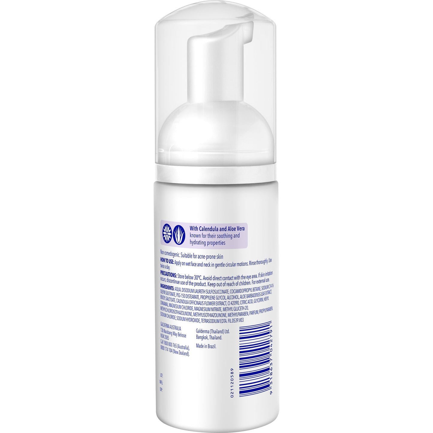 Benzac Daily Facial Foam Cleanser 130ml - Cutprice Online