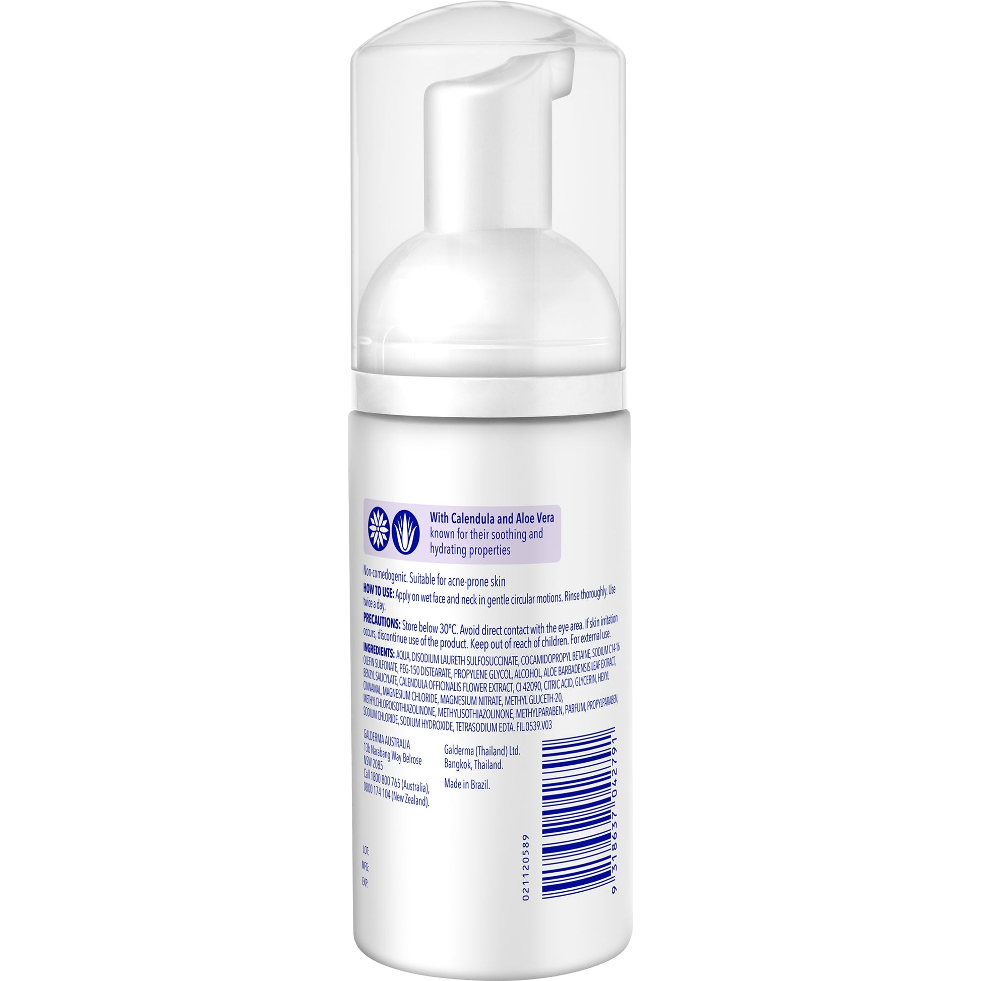 Benzac Daily Facial Foam Cleanser 130ml - Cutprice Online