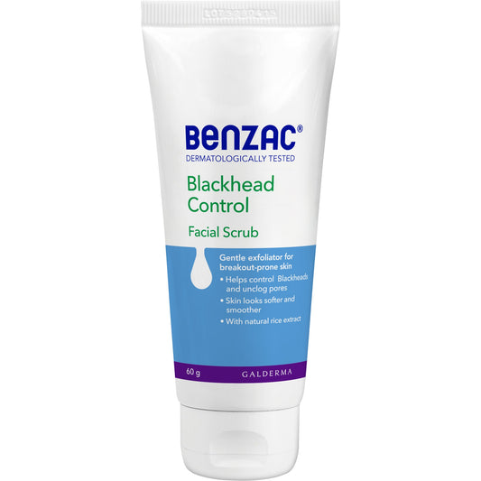 Benzac Blackheads Facial Scrub 60g - Cutprice Online