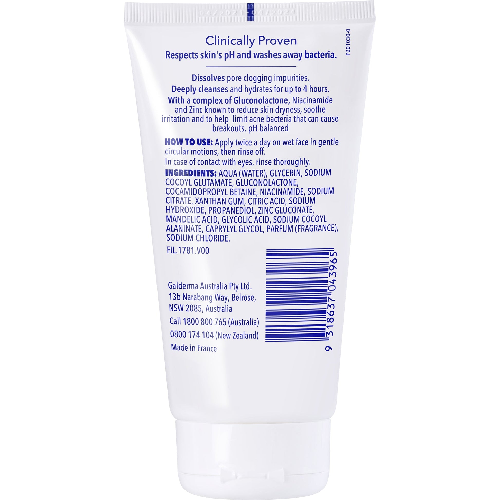 Benzac Ph Control Antibacterial Face Wash 150ml - Cutprice Online