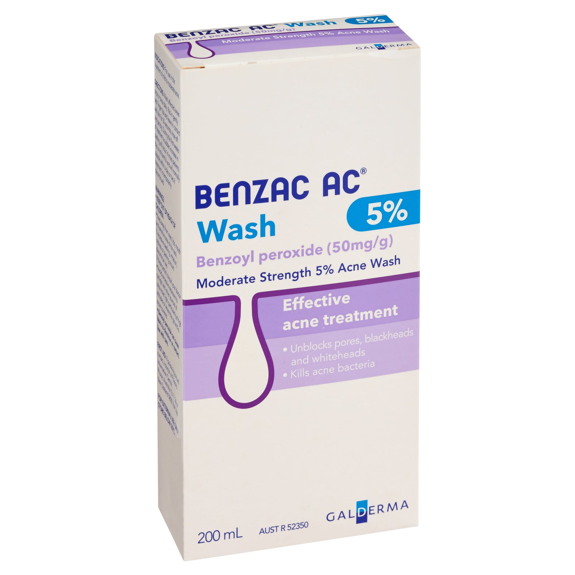 Benzac AC Wash 5% 200ml - Cutprice Online