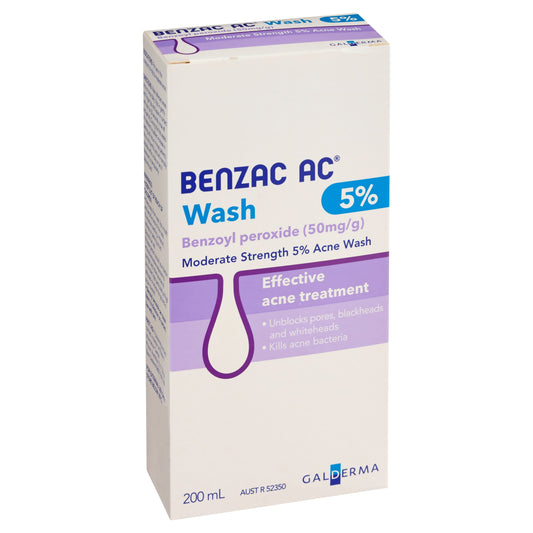 Benzac AC Wash 5% 200ml - Cutprice Online