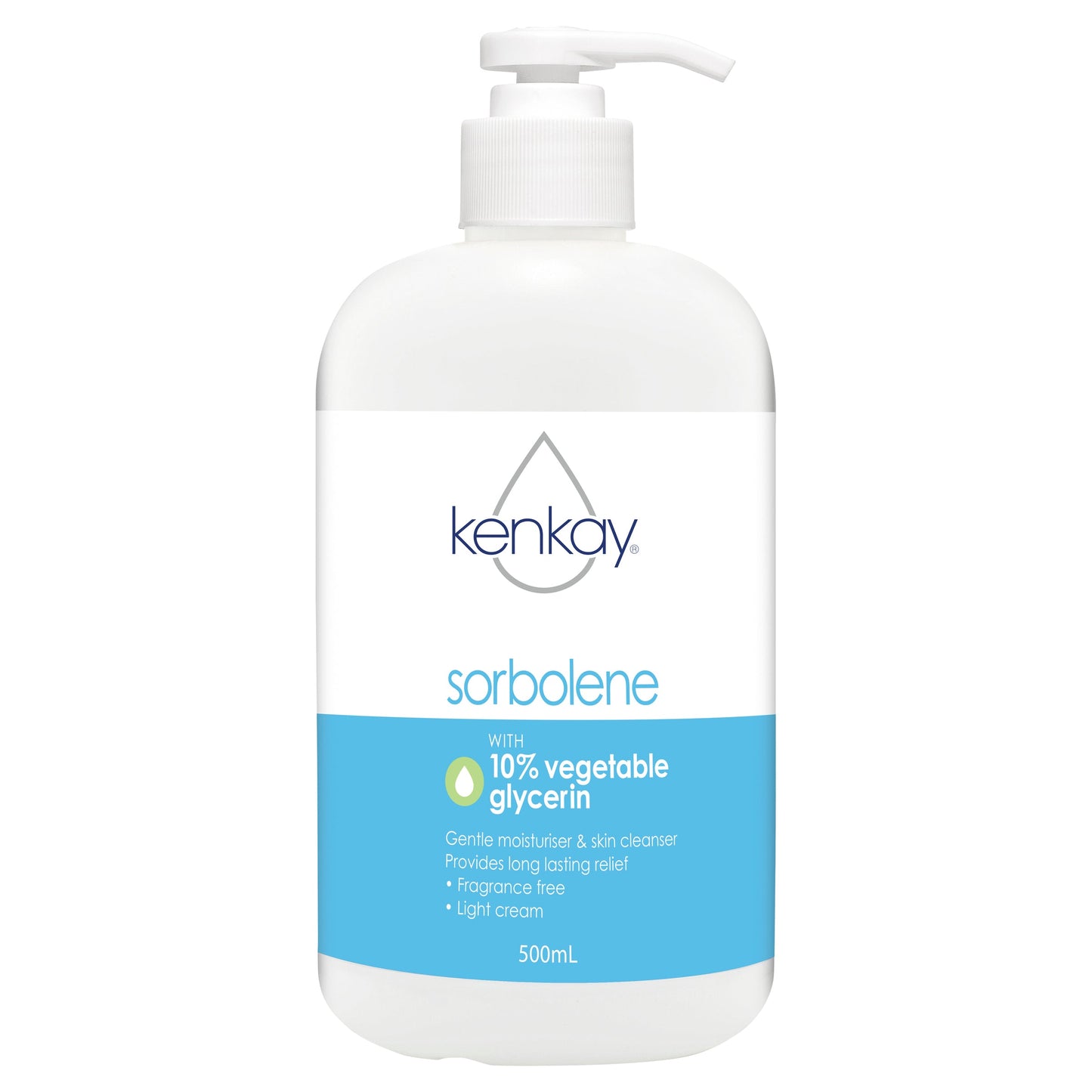 Kenkay Skin Relief Sorbolene & Glycerin 10% Pump 500ml - Cutprice Online