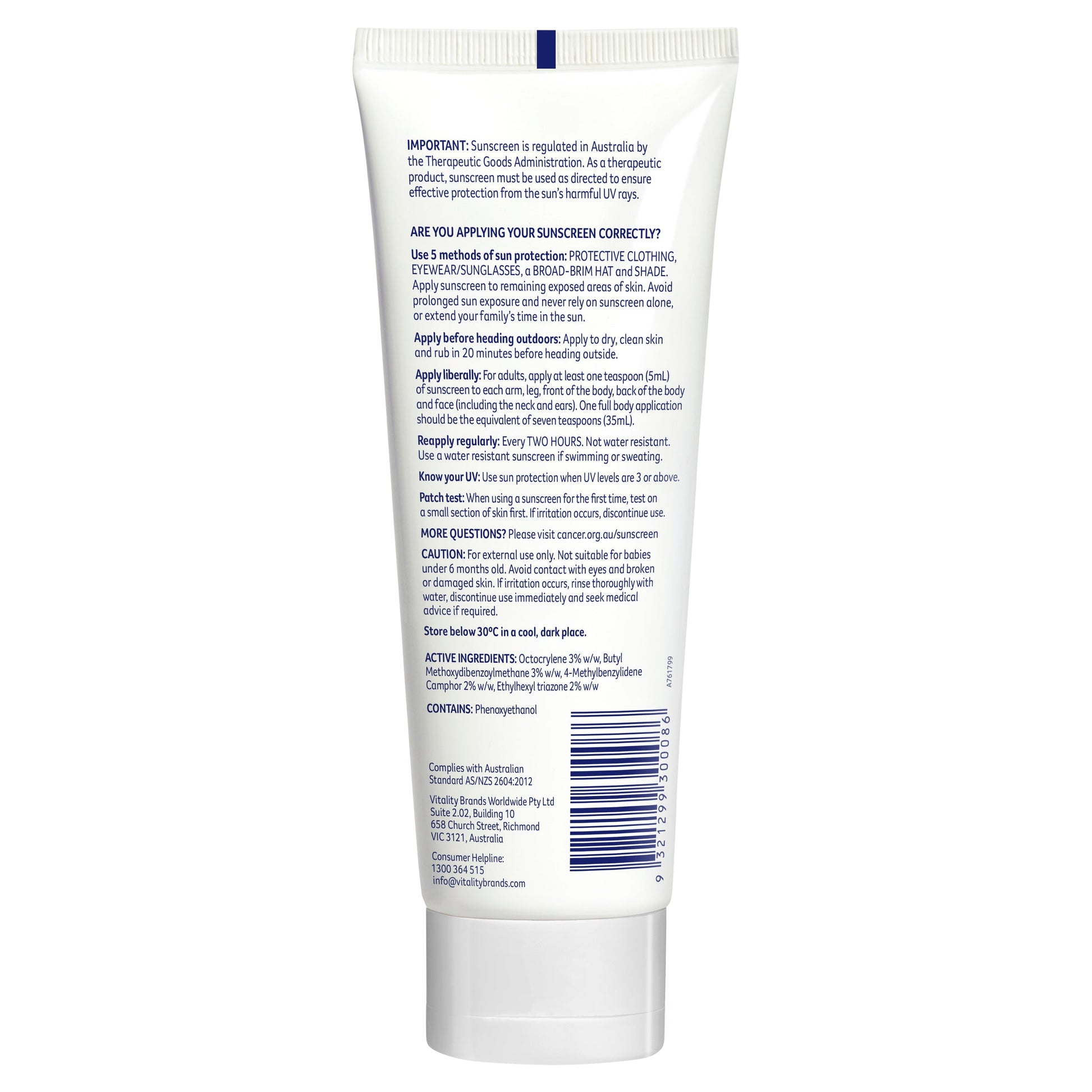 Cancer Council Invisible Face & Body Moisturiser SPF50+ 150ml - Cutprice Online