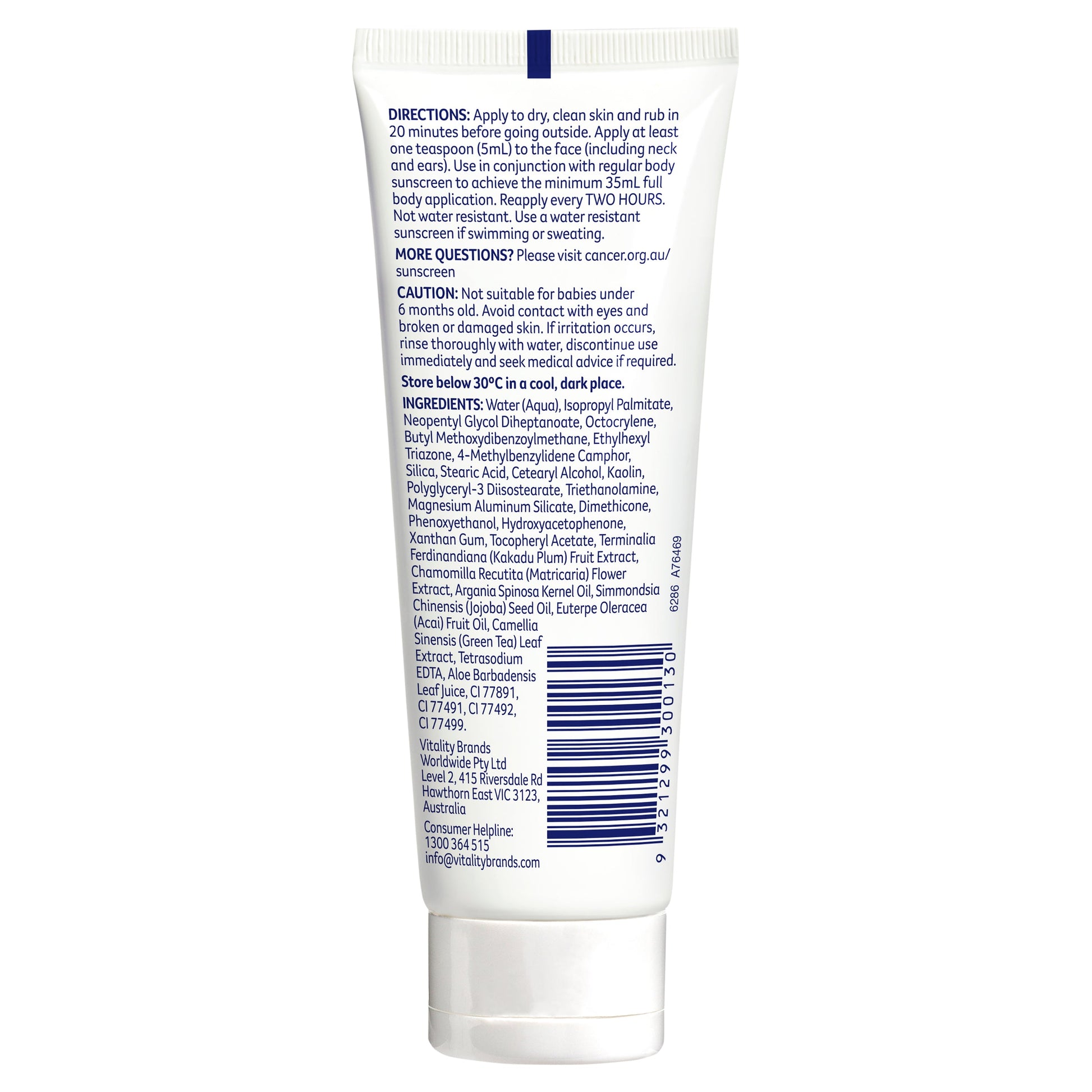 Cancer Council Face Day Wear BB Cream SPF 50+ Medium Tint 50ml - Cutprice Online