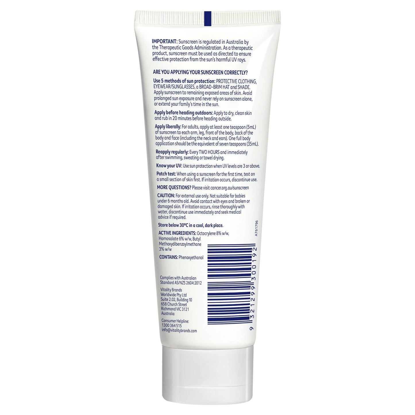 Cancer Council Face Day Wear Moisturiser Matte Finish SPF50 75ml - Cutprice Online
