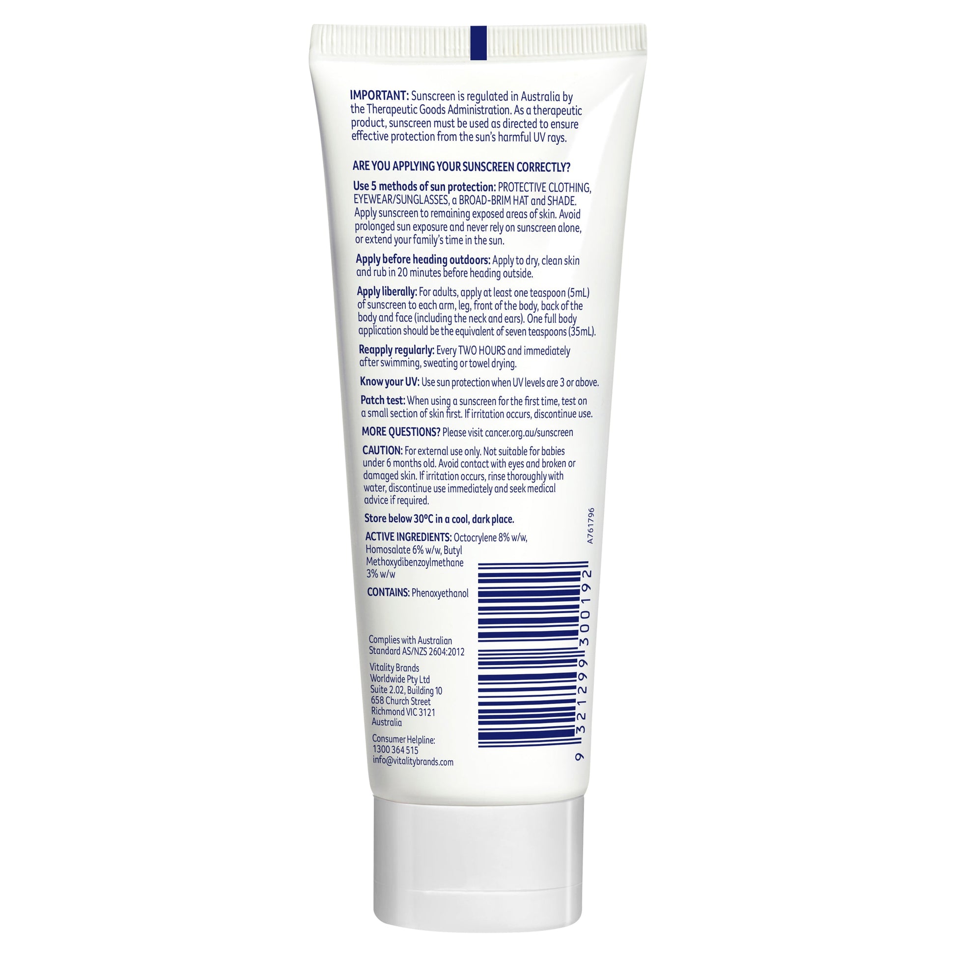 Cancer Council Face Day Wear Moisturiser Matte Finish SPF50 75ml - Cutprice Online