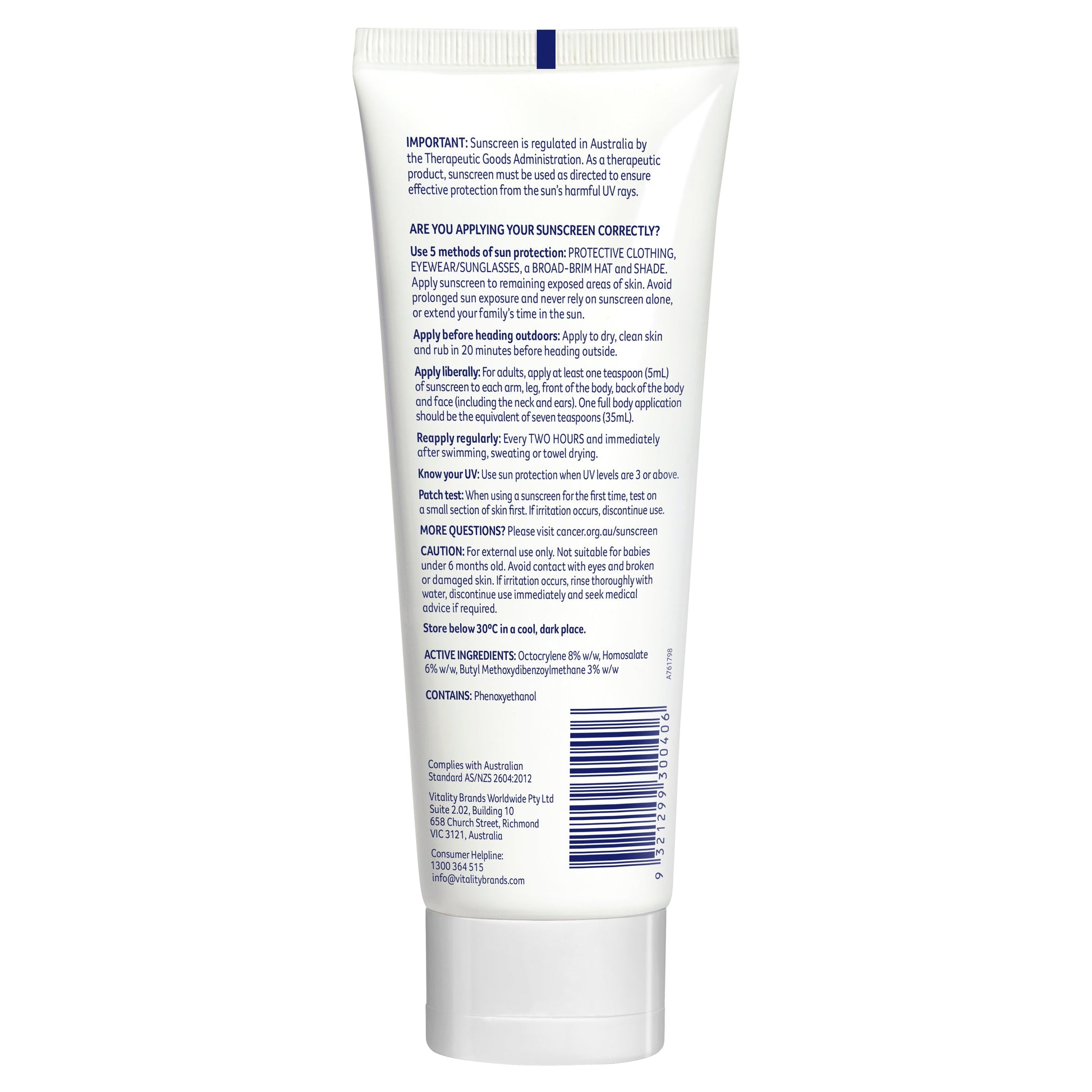 Cancer Council Invisible Daywear SPF 50+ Moisturizer for Face and Body 150ml - Cutprice Online